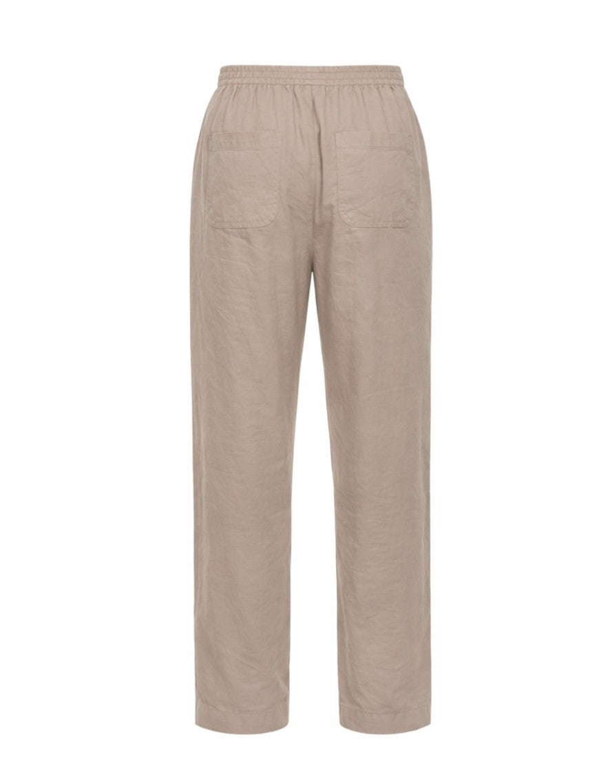 Hevo Torrecanne Chino Trousers In Fluid Modal Fabric