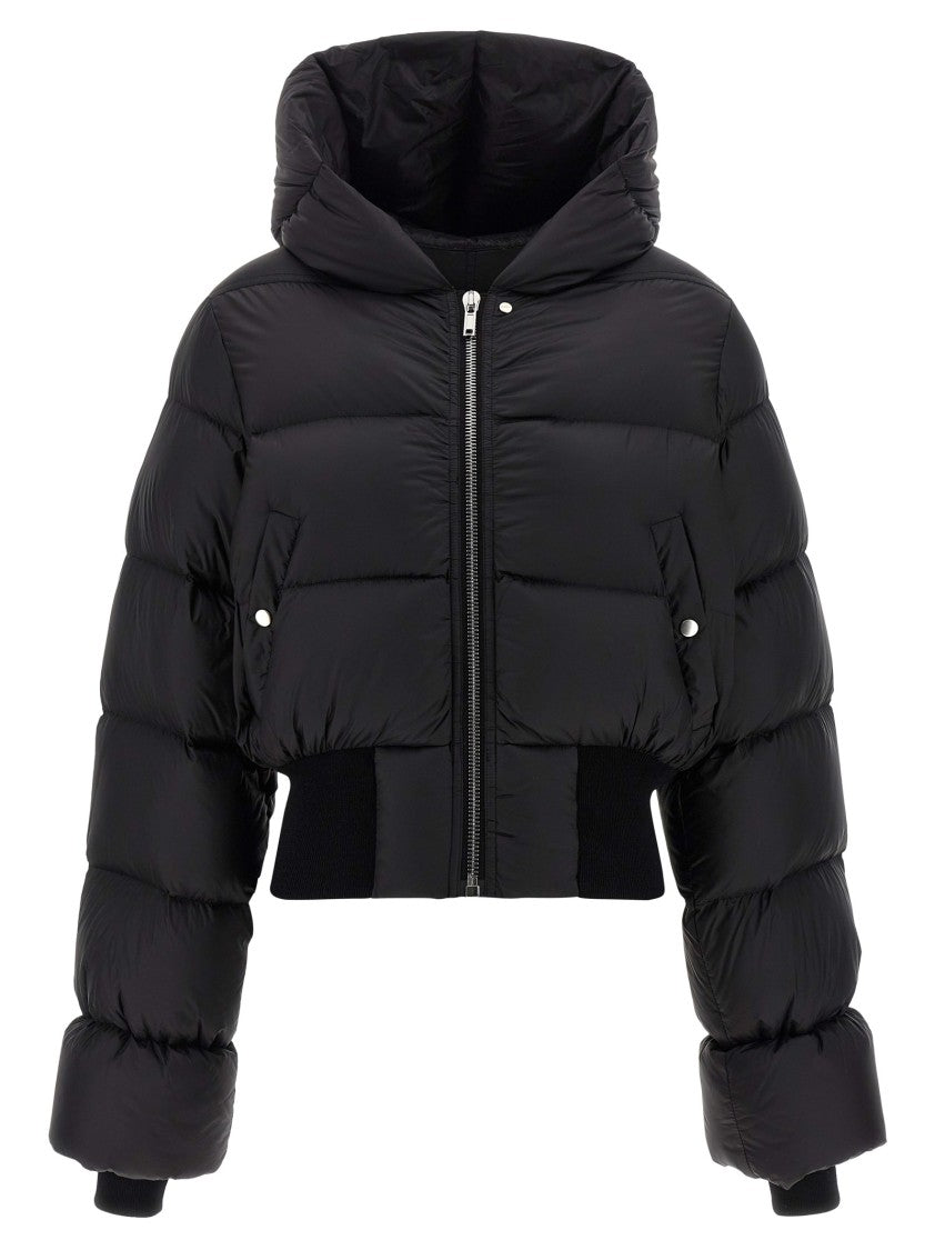 Rick Owens Quilted Nylon Bomber Jacket