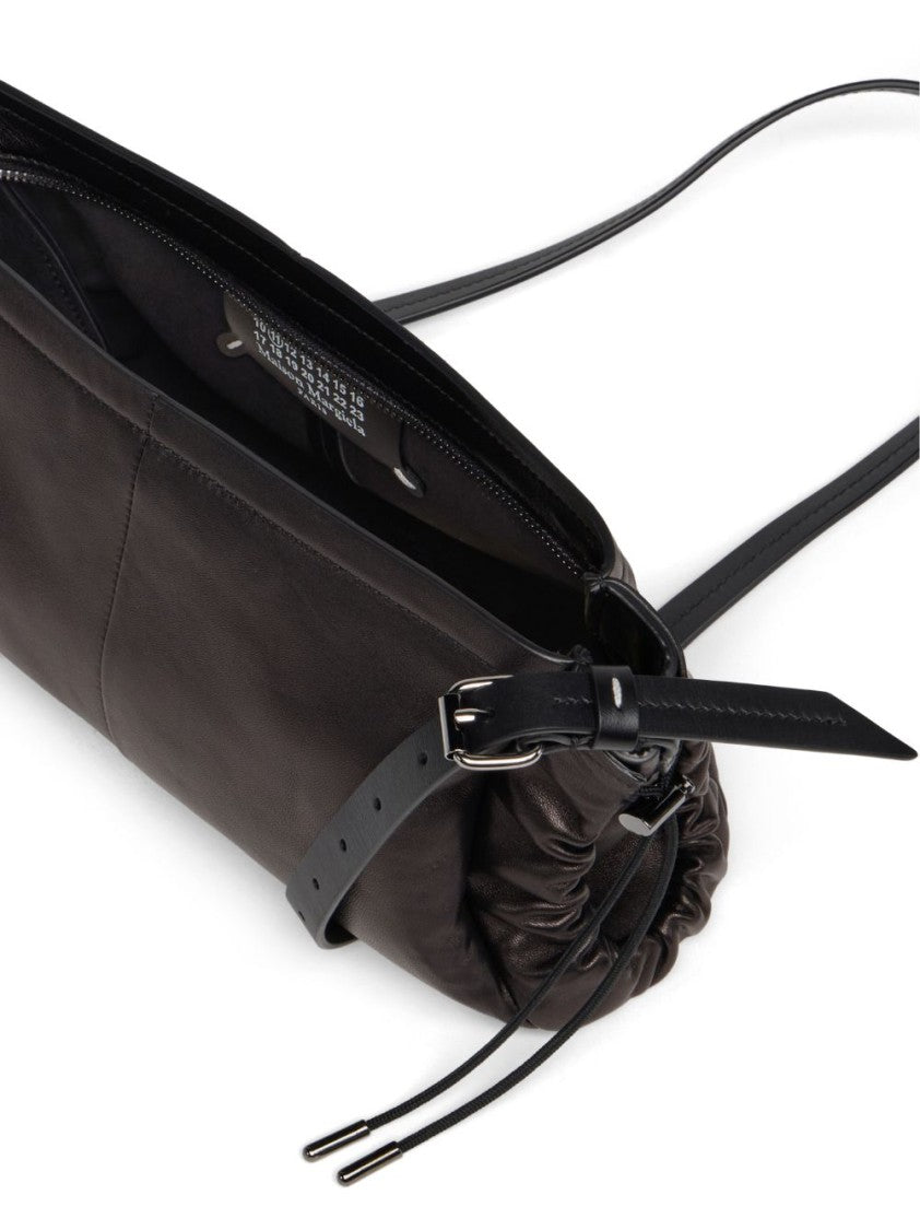Maison Margiela Rectangular Shoulder Bag In Smooth Lamb Leather