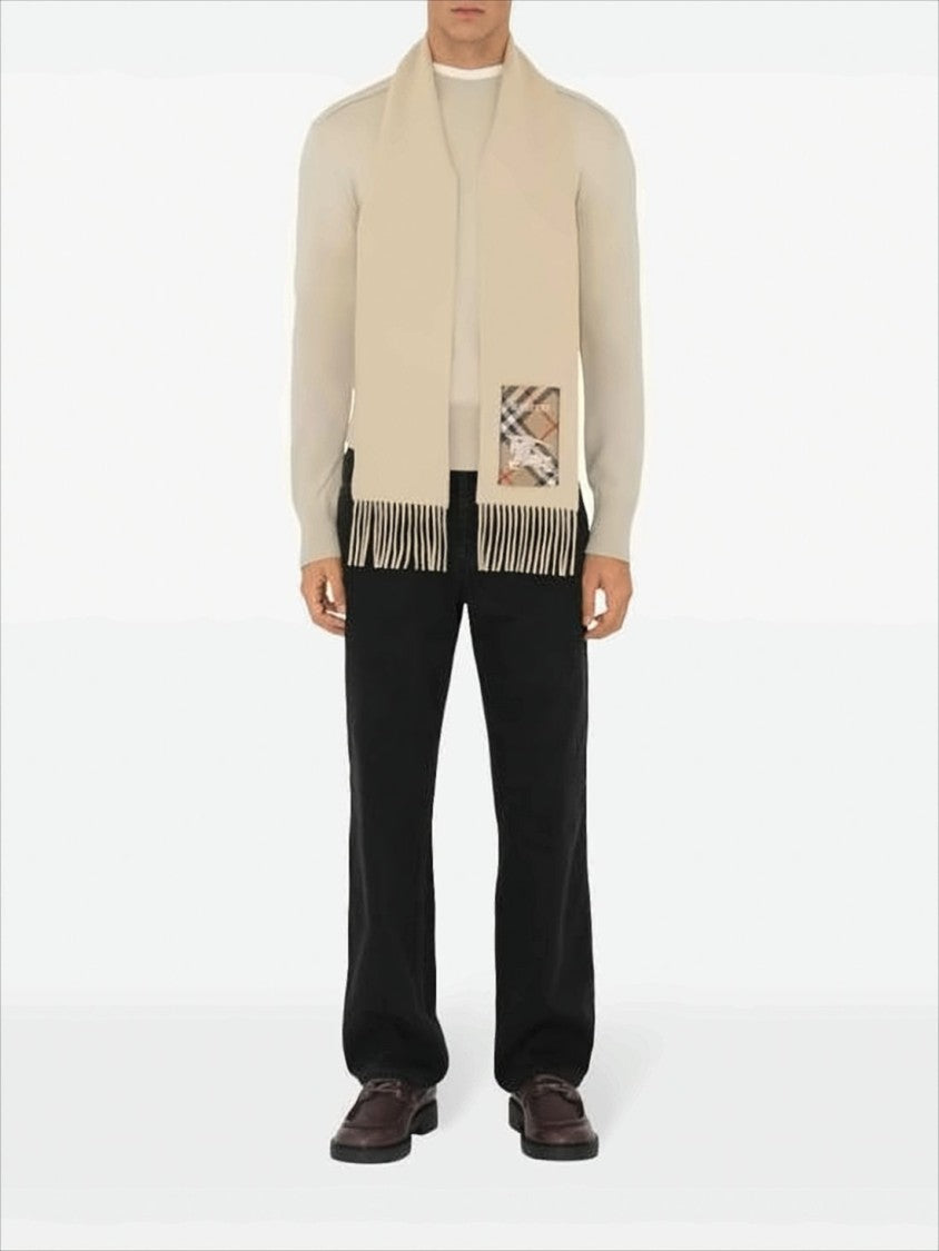 Burberry Light Beige Cashmere Scarf