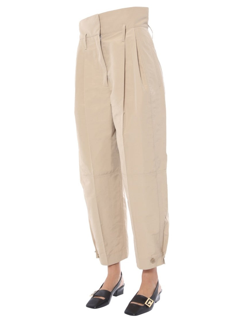 Givenchy Pleated High-Waist Trousers
