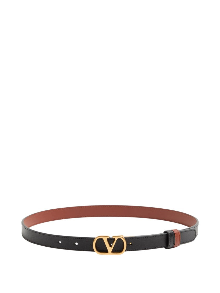 Valentino Cultura Reversible Logo Buckle Belt