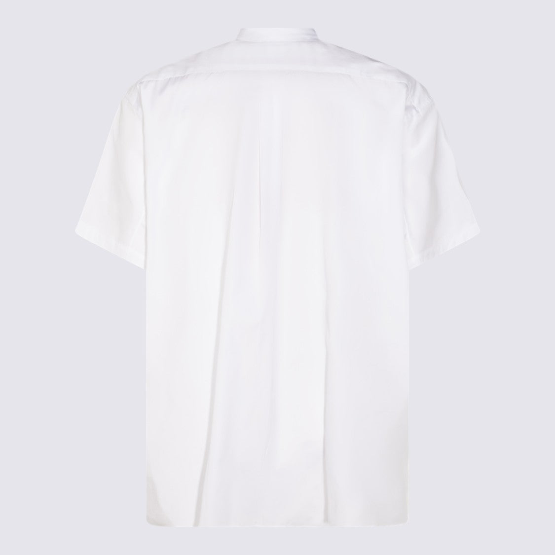 Comme Des Garçons Short-Sleeved Button-Up Shirt With Playful Graphic