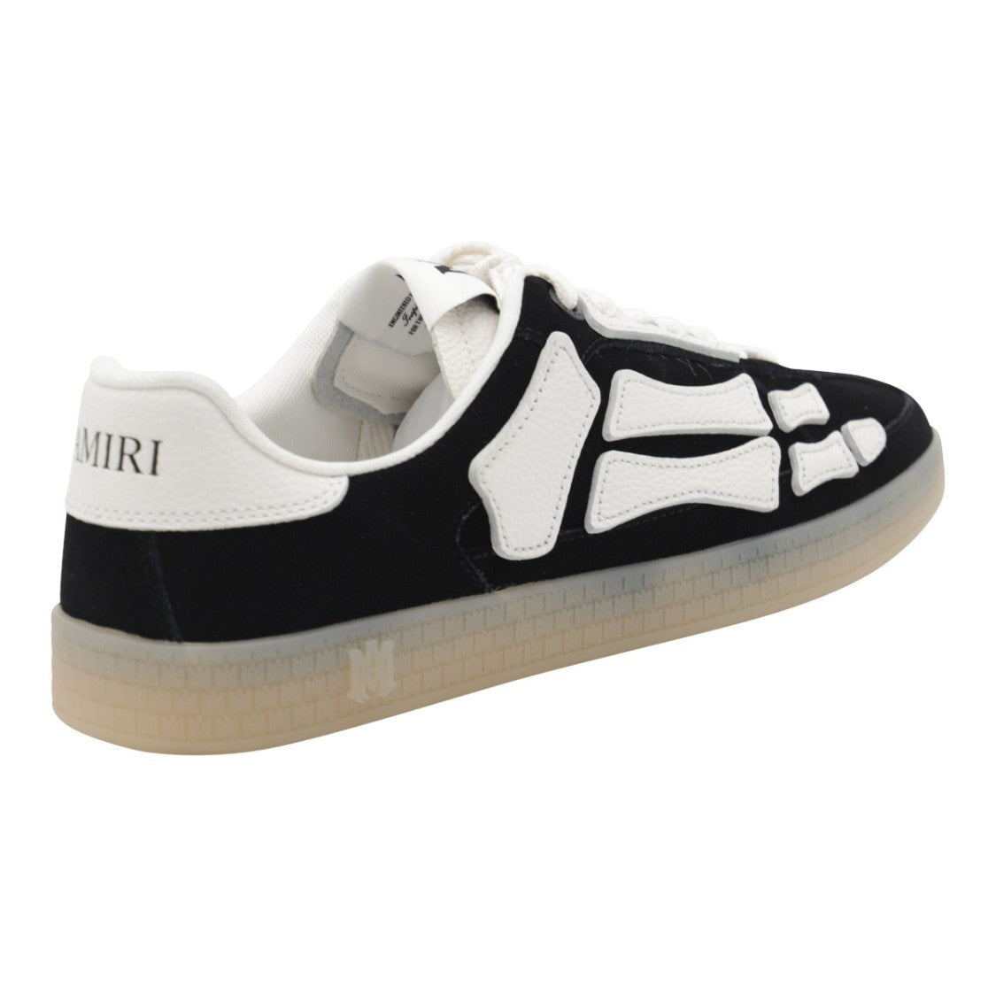 Amiri Graphic Bone-Like Overlays Low-Top Sneakers