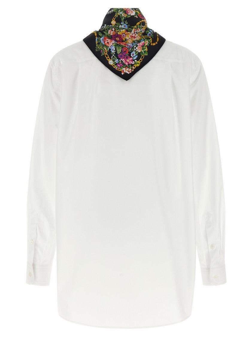 Dolce & Gabbana Shirt With Scarf