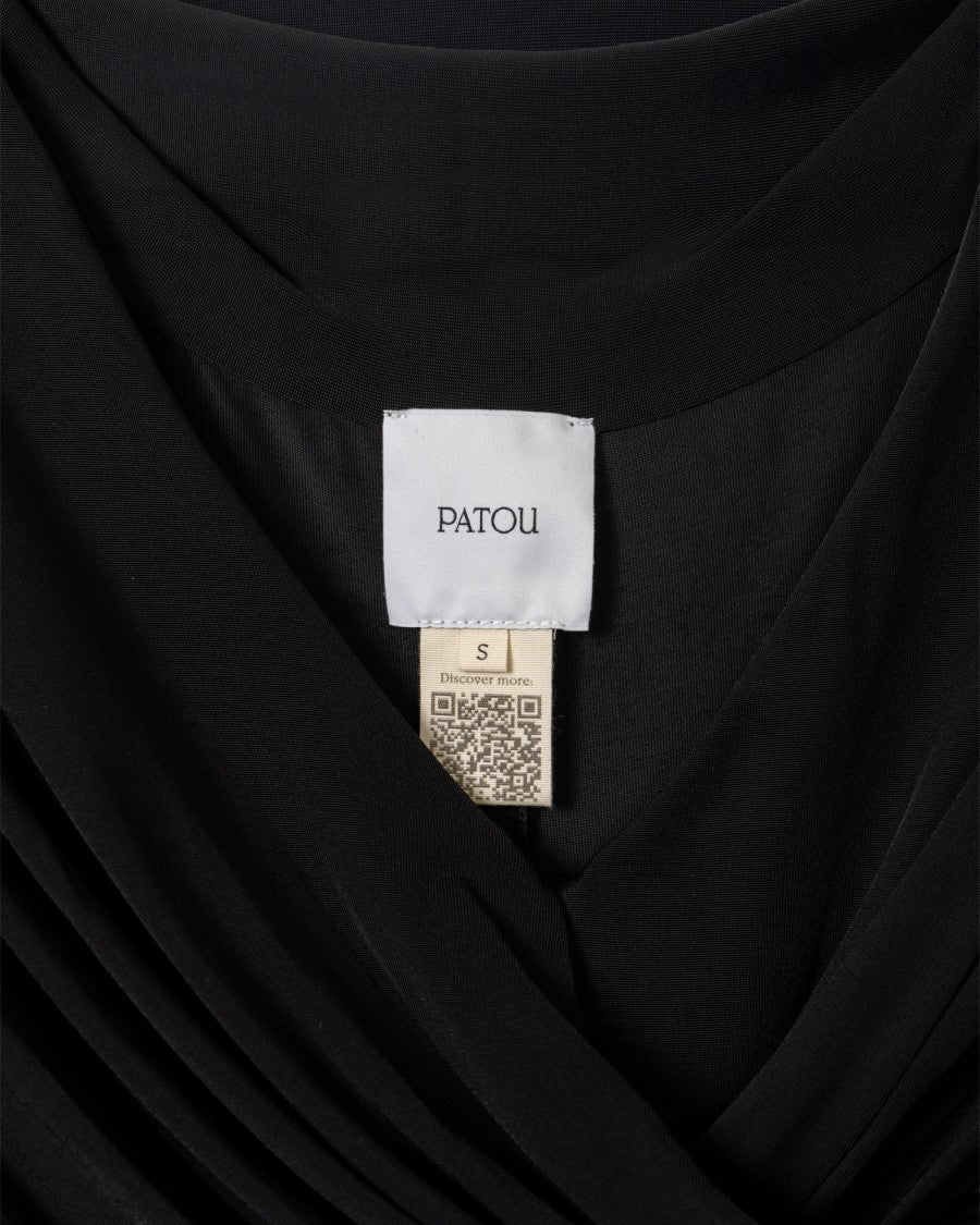 Patou Classic Brown Dress With Refined Silhouette