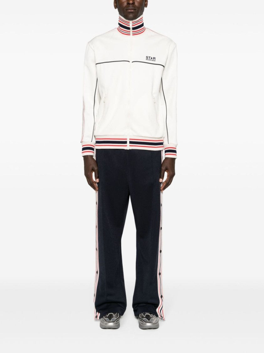 Golden Goose Midnight Blue Wide-Leg Trousers