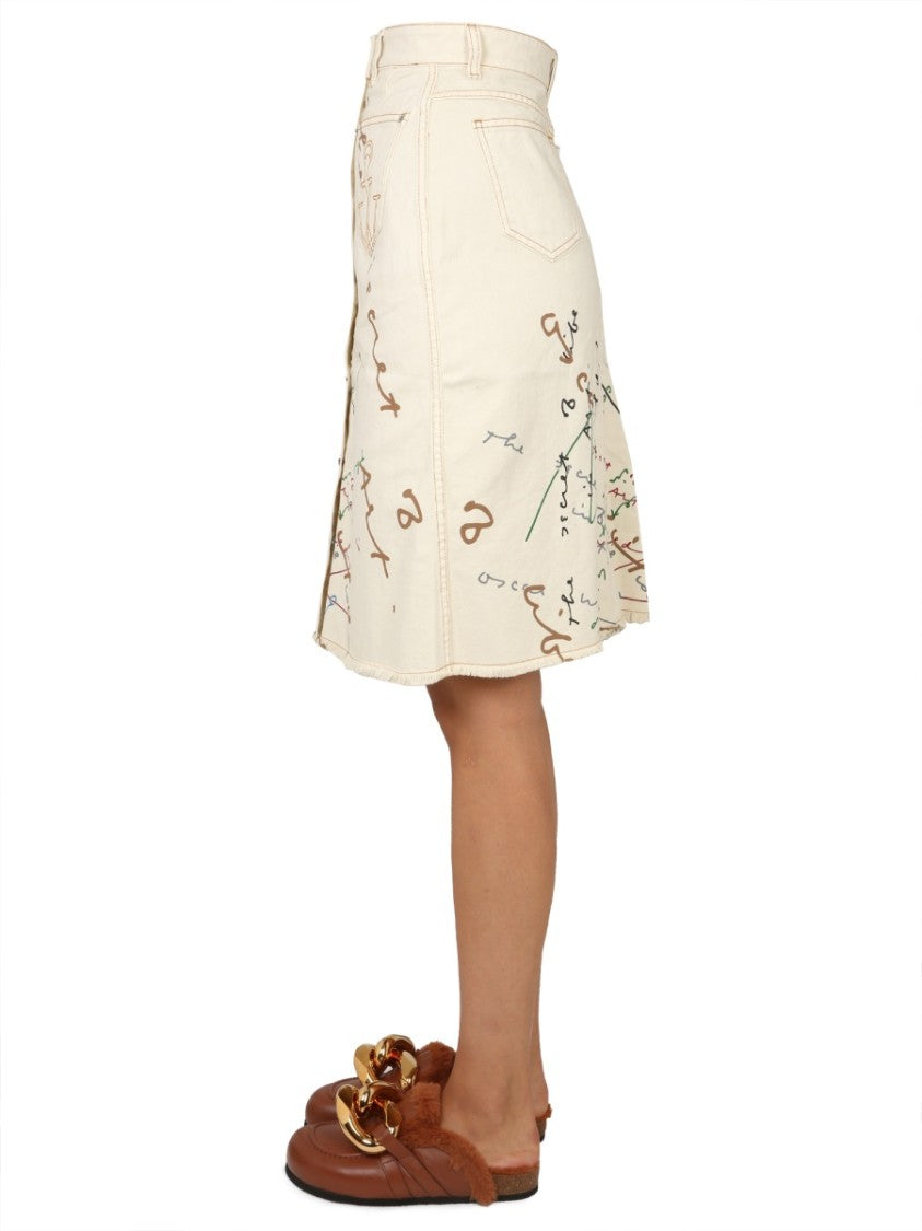 J. W. Anderson "Oscar Wild" Mini Skirt