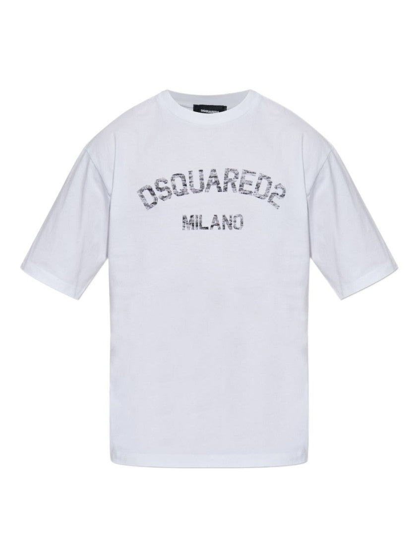 Dsquared2 Relaxed Fit Cotton T-Shirt