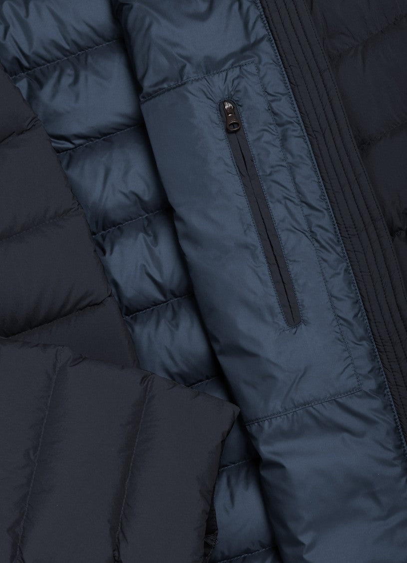 Colmar Black Versatile Removable Hood Down Jacket