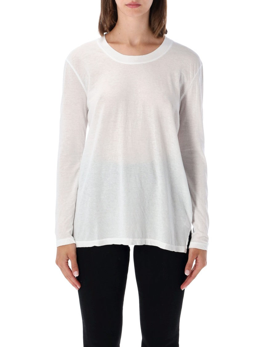 James Perse Clear Jersey Long Sleeve T-Shirt