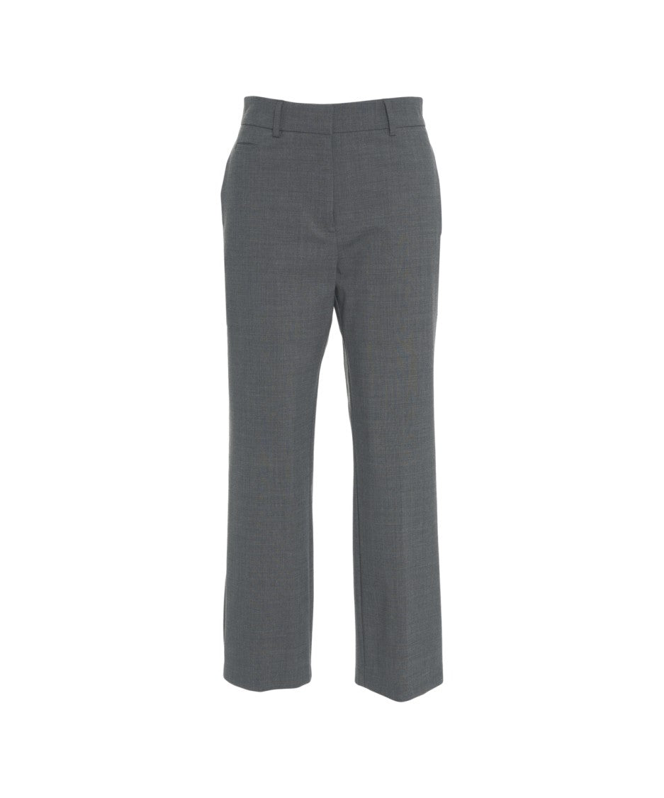 Ottod'ame Tailored Chino Pants With Side Pockets
