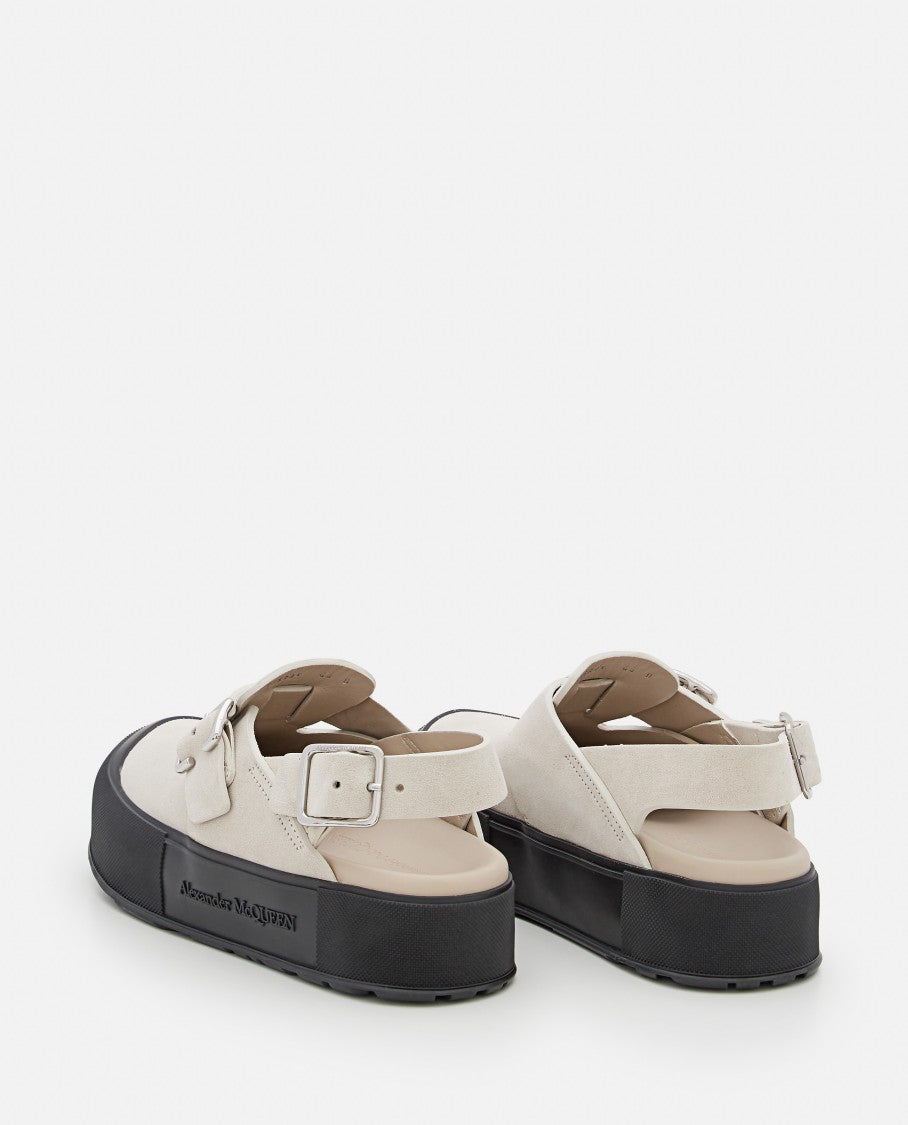 Alexander Mcqueen Leather Sandals