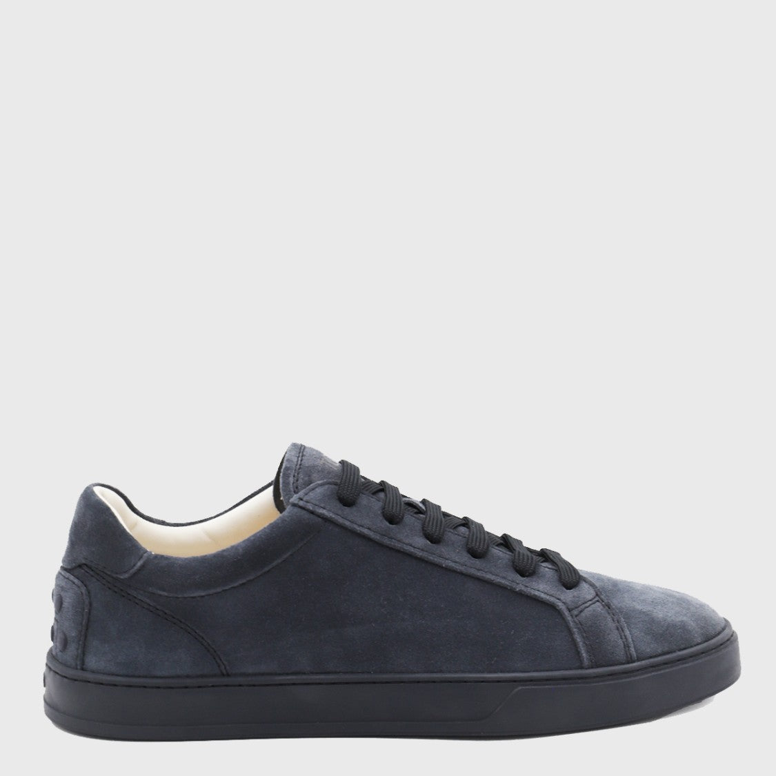 Tod's Blue Leather Sneakers