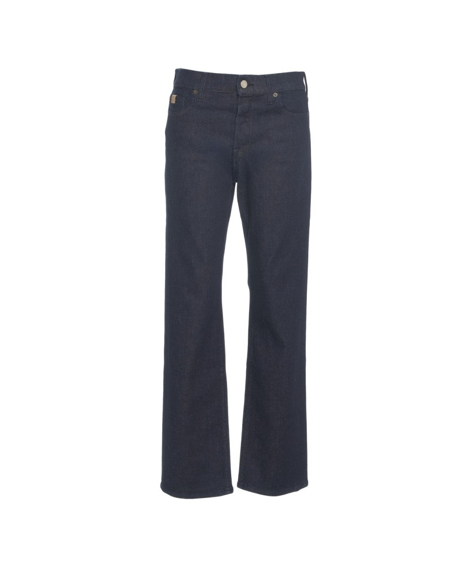 Jacob Cohen Straight Leg Jeans With Classic Five-Pocket