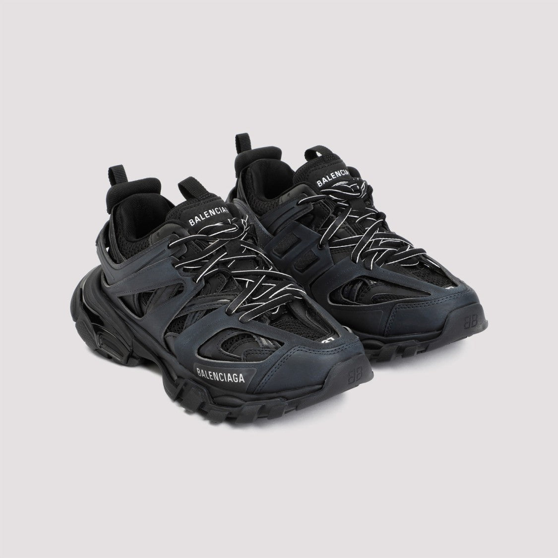 Balenciaga Black Track Trainers