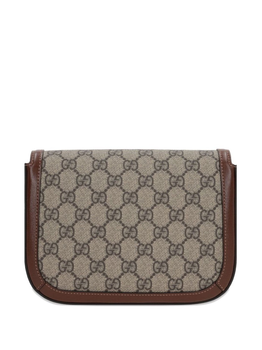 Gucci Beige Canvas Shoulder Bag