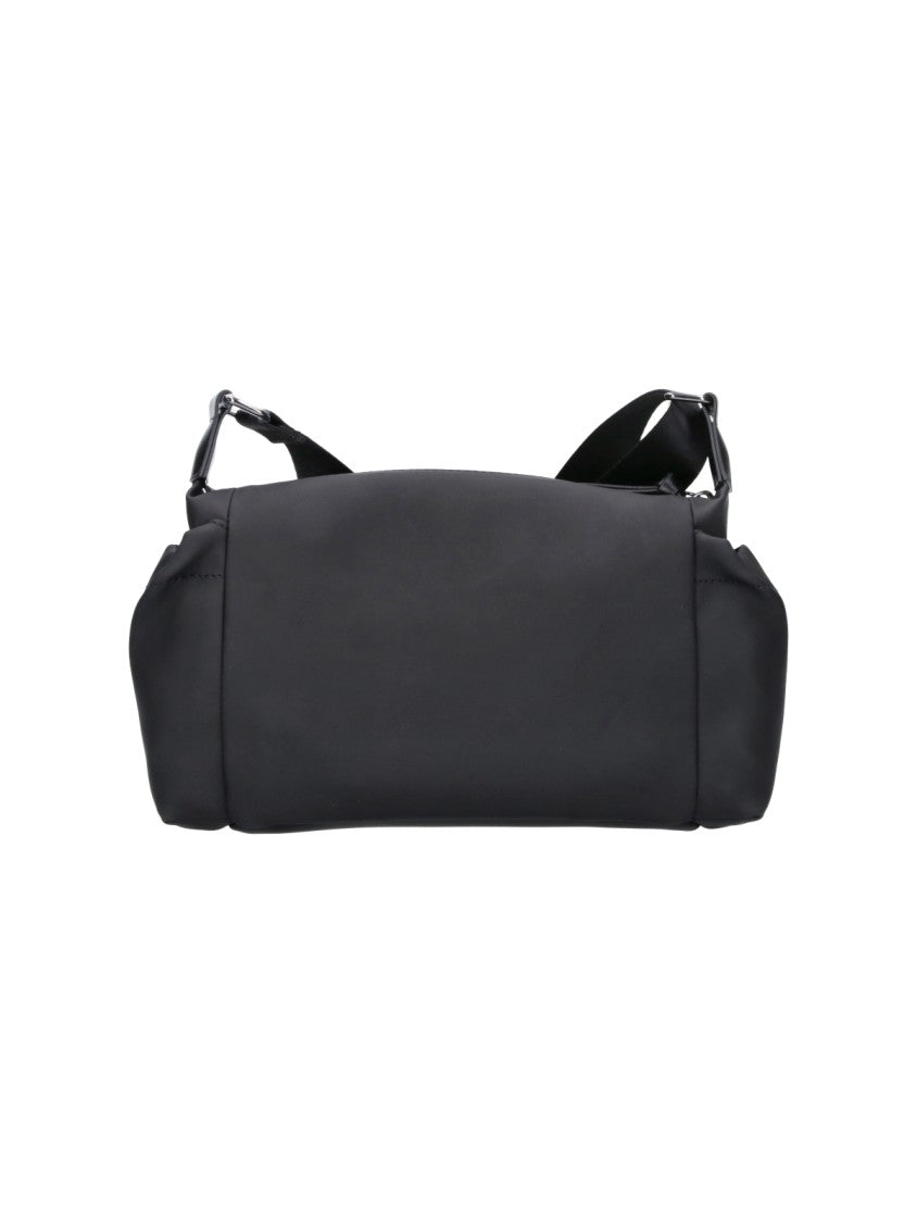 Vivienne Westwood Lee Adjustable Orb Black Shoulder Bag