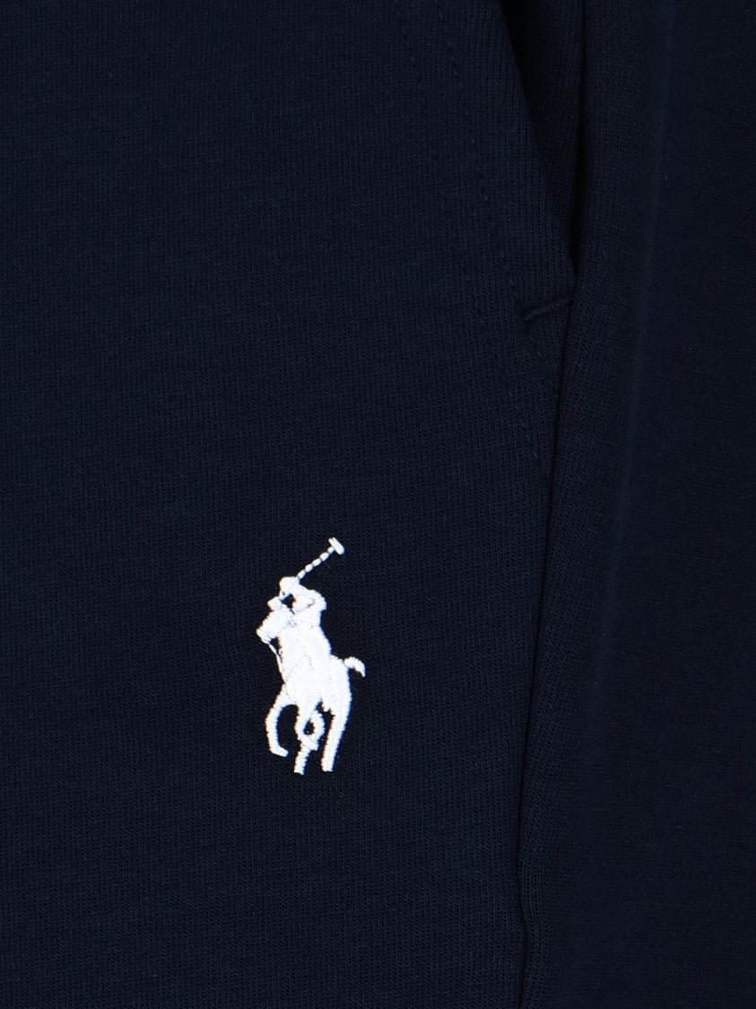 Polo Ralph Lauren Blue Elastic Waist Drawstring Track Trousers
