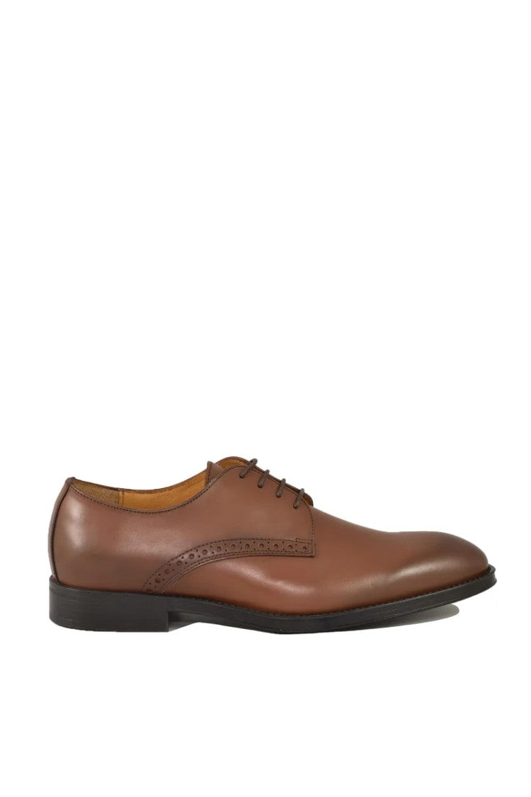A.Testoni Lace-Up Shoes - Brown