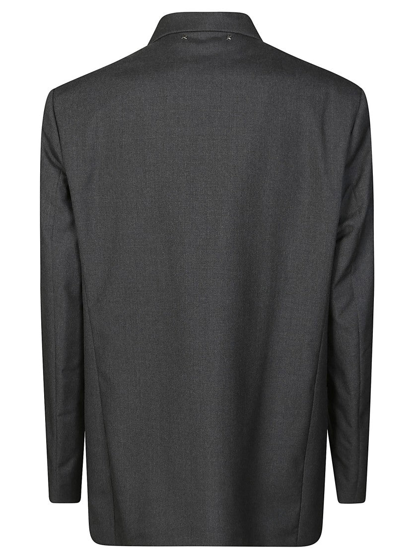 Golden Goose Grey Deconstructed Blazer