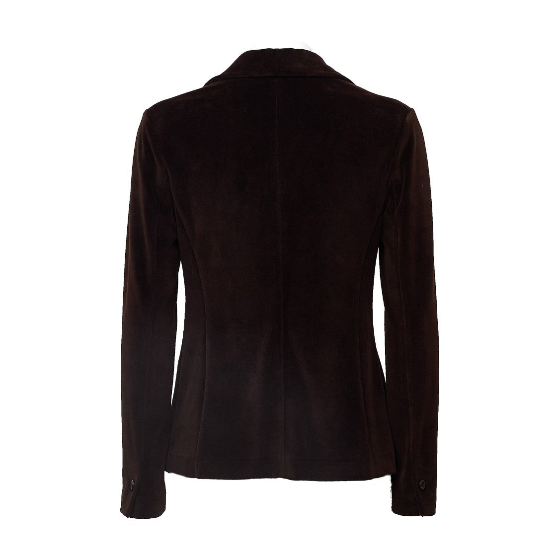 Circolo 1901 Velour Notch Lapel Slim Fit Blazer