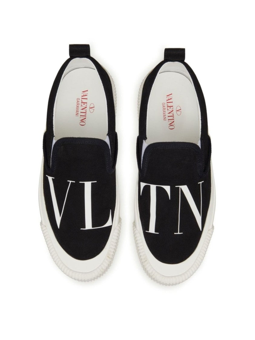 Valentino Vltn Logo Slip On Sneakers