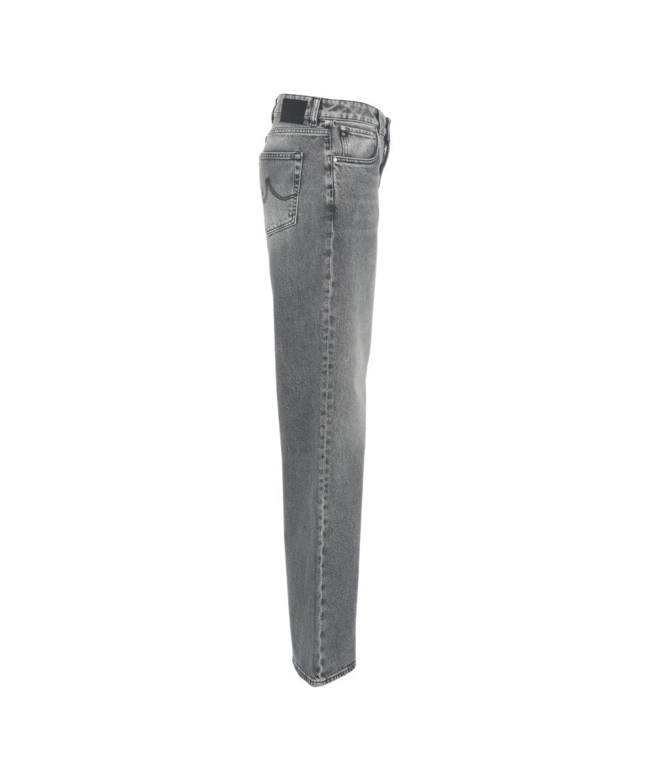 Ag Jeans Flared Denim Jeans With Vintage Wash