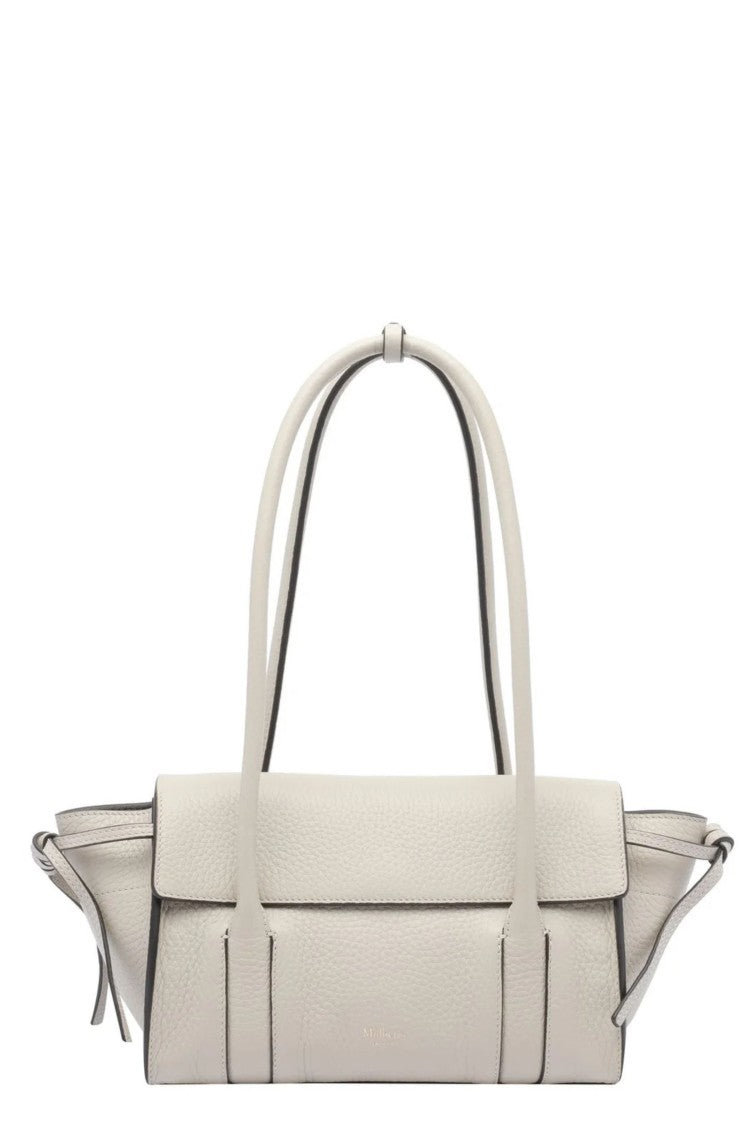 Mulberry Chalk Mini Soft Bayswater Heavy-Grain Leather Handbag