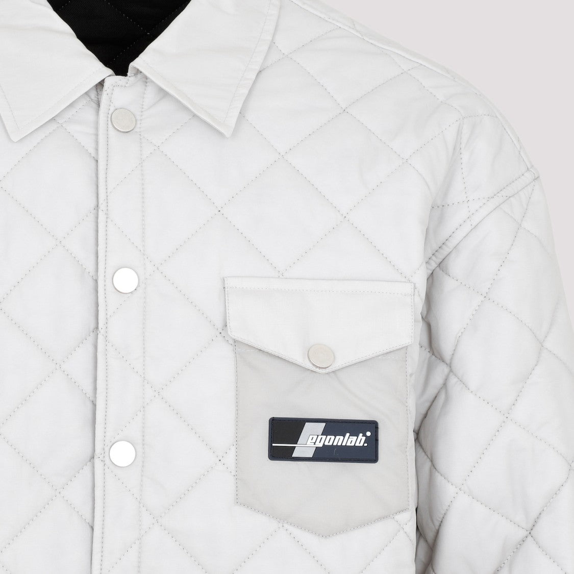 Egonlab Grey Quilted Shirt
