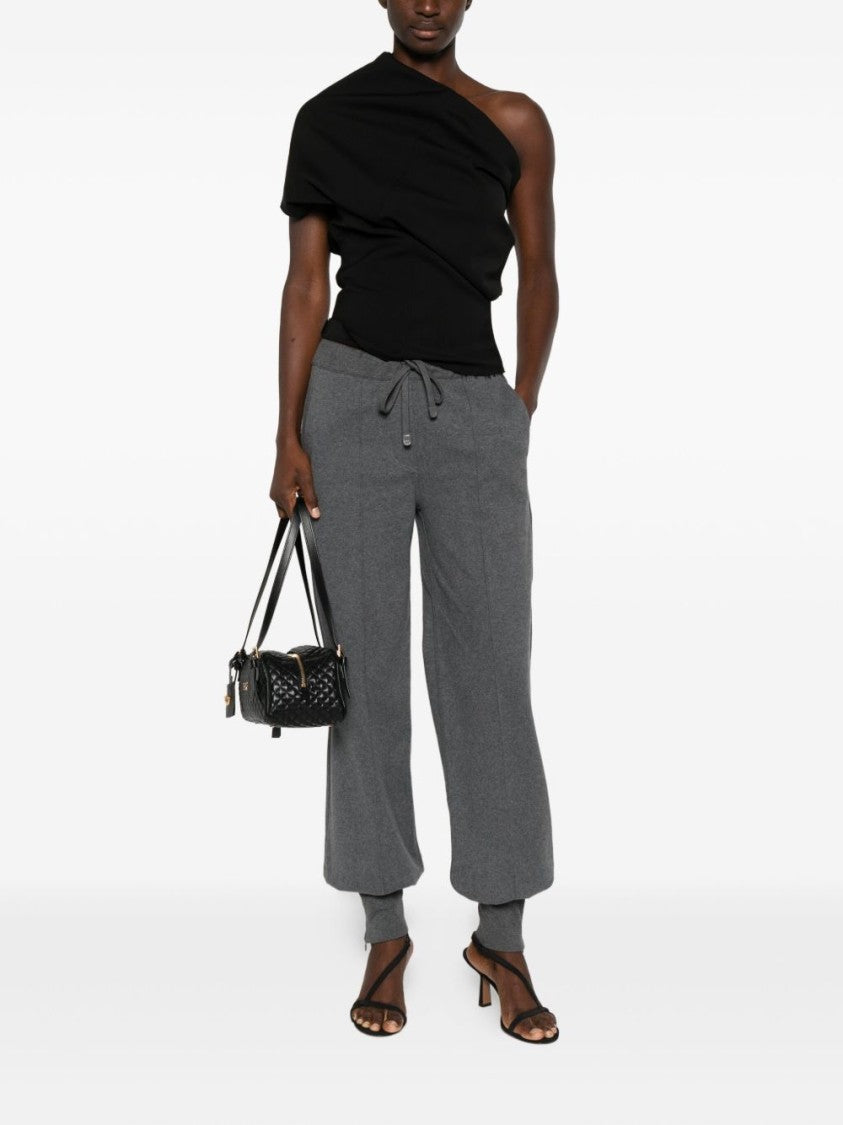 Tom Ford Tapered Leg Trousers With Adjustable Drawstring And Elasticized Cuffs