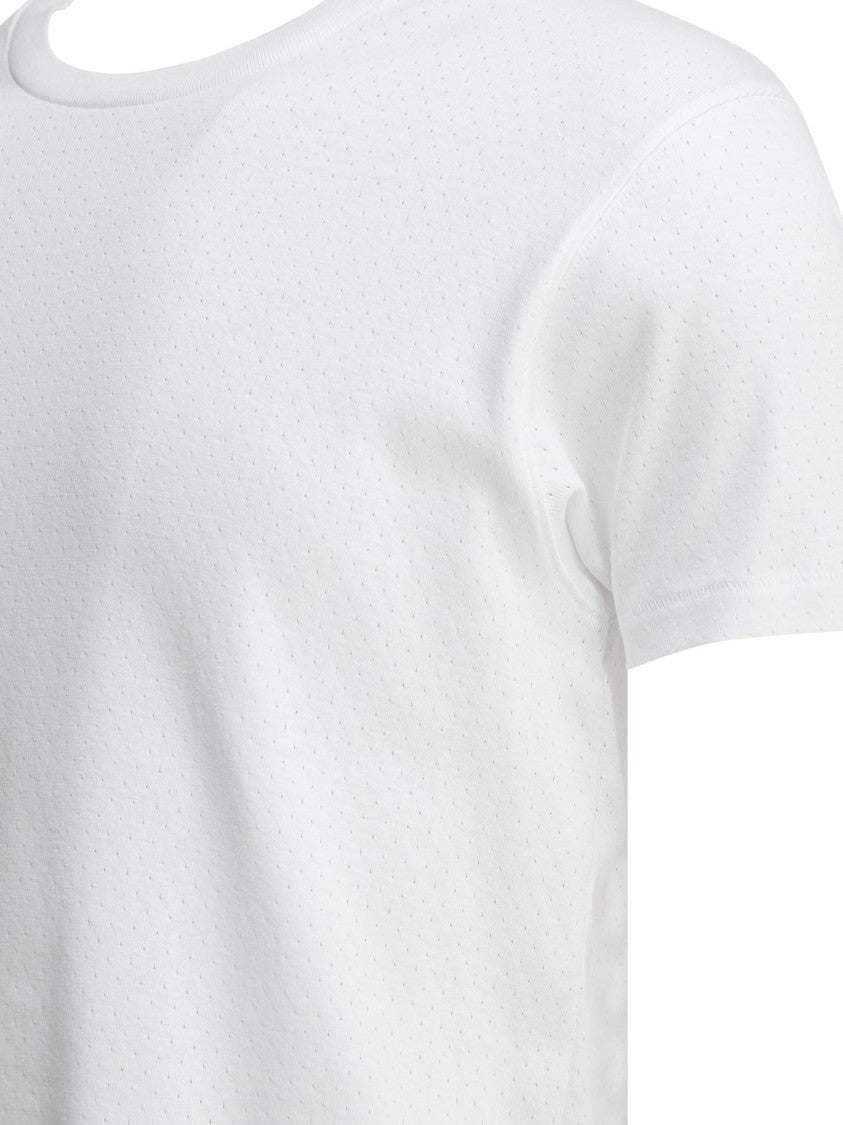 Tom Ford Perforated Textured Cotton T-Shirt