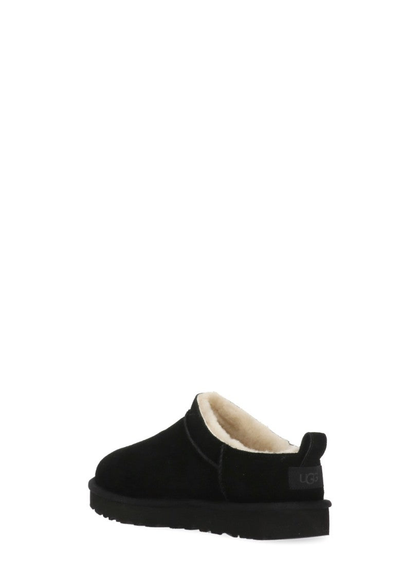 Ugg Black Classic Micro Shearling Loafers