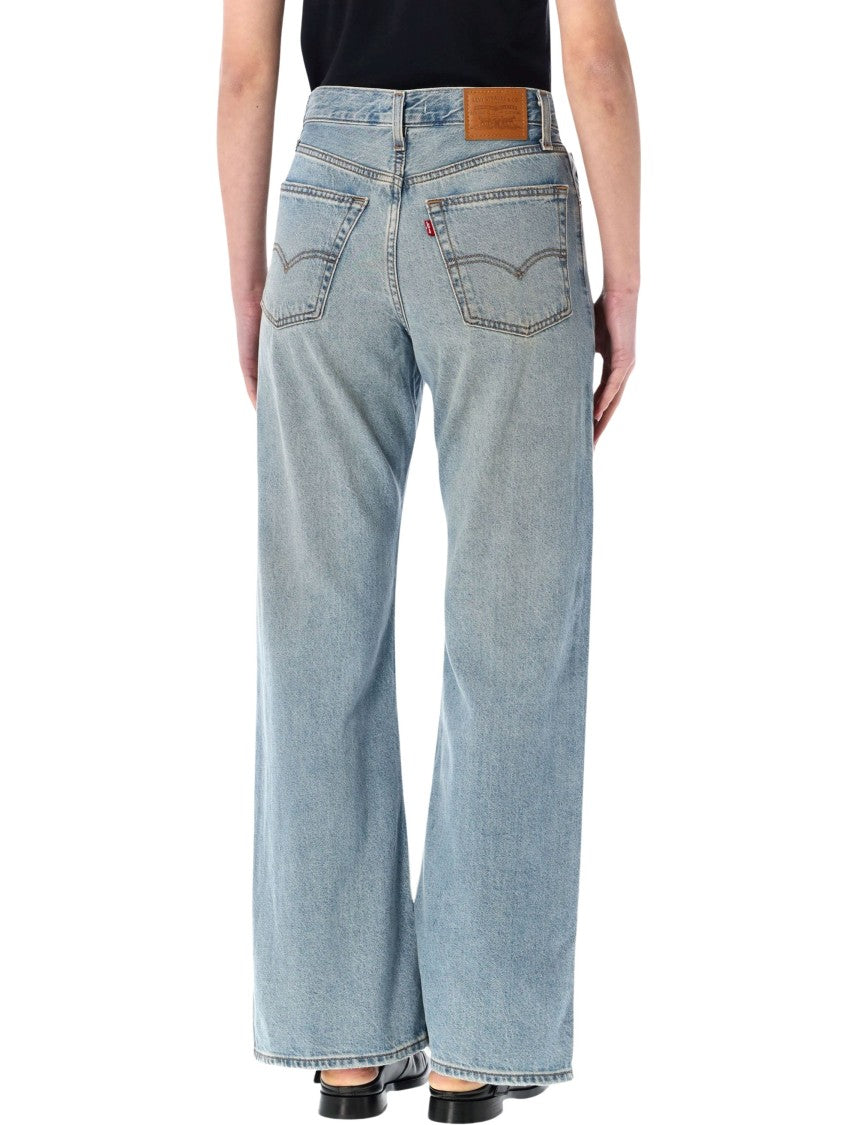 Levi's Loose Bootcut Jeans With Mid-Rise Waist And Classic Five-Pocket Design