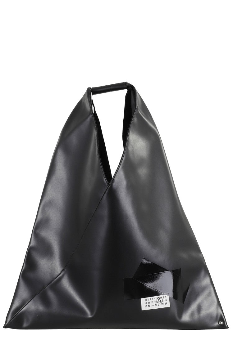 Mm6 By Maison Margiela Triangular Black Handbag