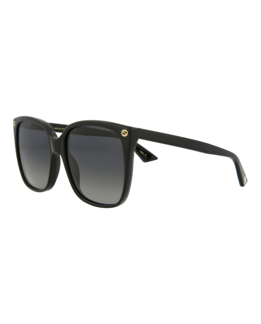 Gucci Square-Frame Acetate Sunglasses With Polarized Gradient Lenses
