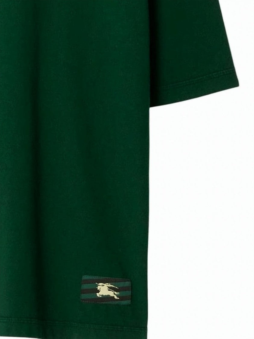 Burberry Short-Sleeved Crew Neck T-Shirt With Subtle Emblem