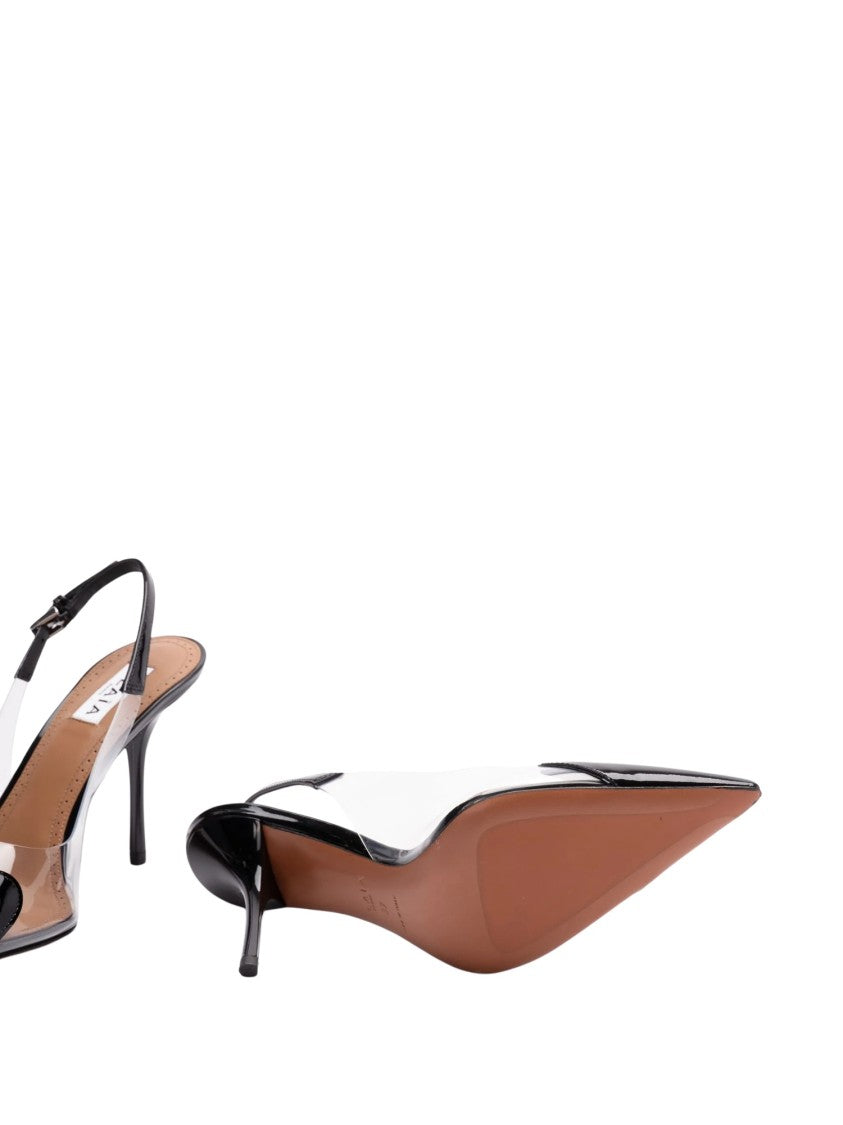 Alaïa Le Cœur Pointed Toe Heart Cap Slingback