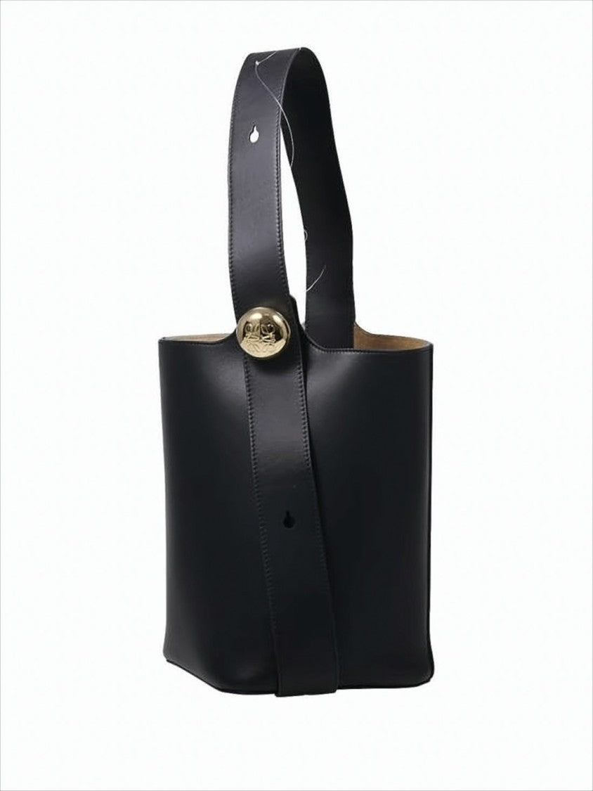 Loewe Structured Calf Leather Shoulder Bag