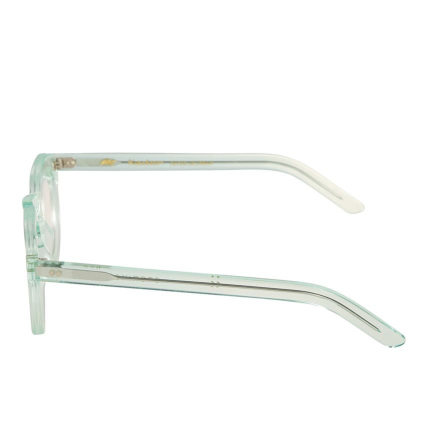 Kador Storiko Mint Green Translucent Frame Eyeglasses With Round Lenses
