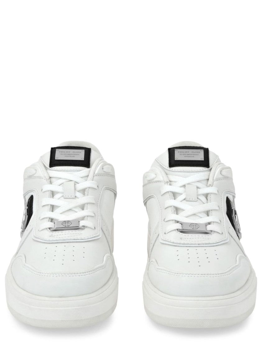 Philipp Plein Low-Top Sneakers With Perforated Detailing