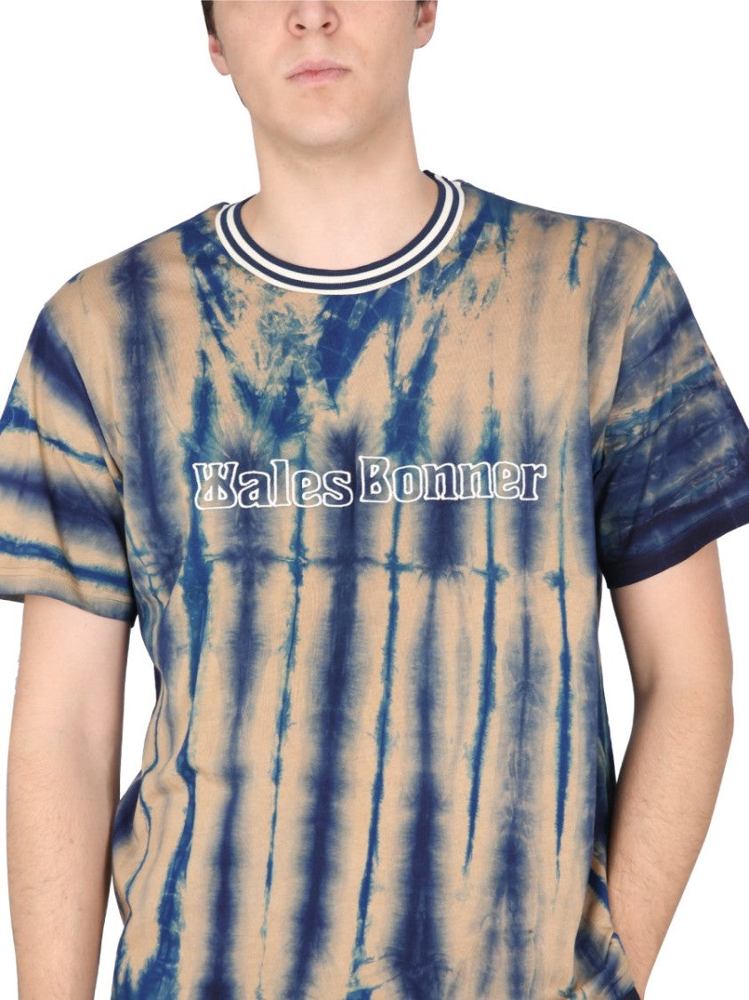 Wales Bonner Round Neck Tie-Dye T-Shirt