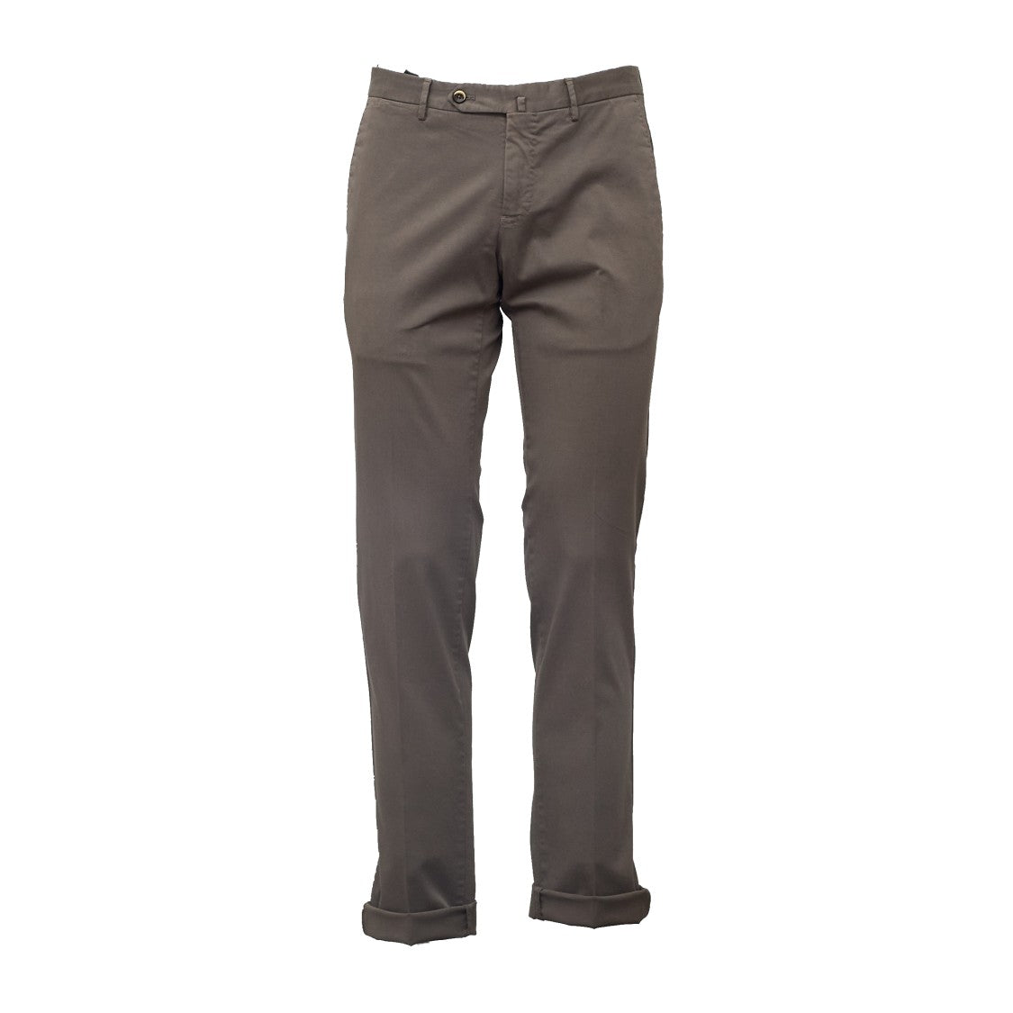 Pt Slim-Fit Stretch Gabardine Trousers With Tailored Details