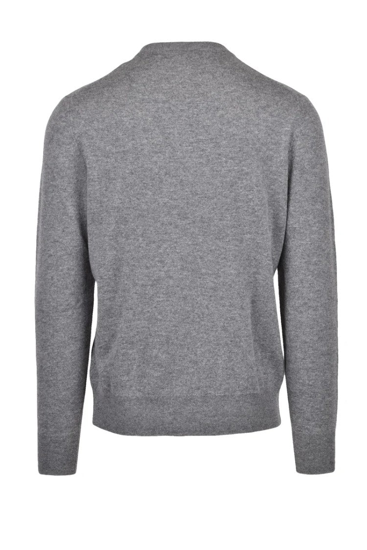 Ballantyne Wool Crewneck Pullover - Grey