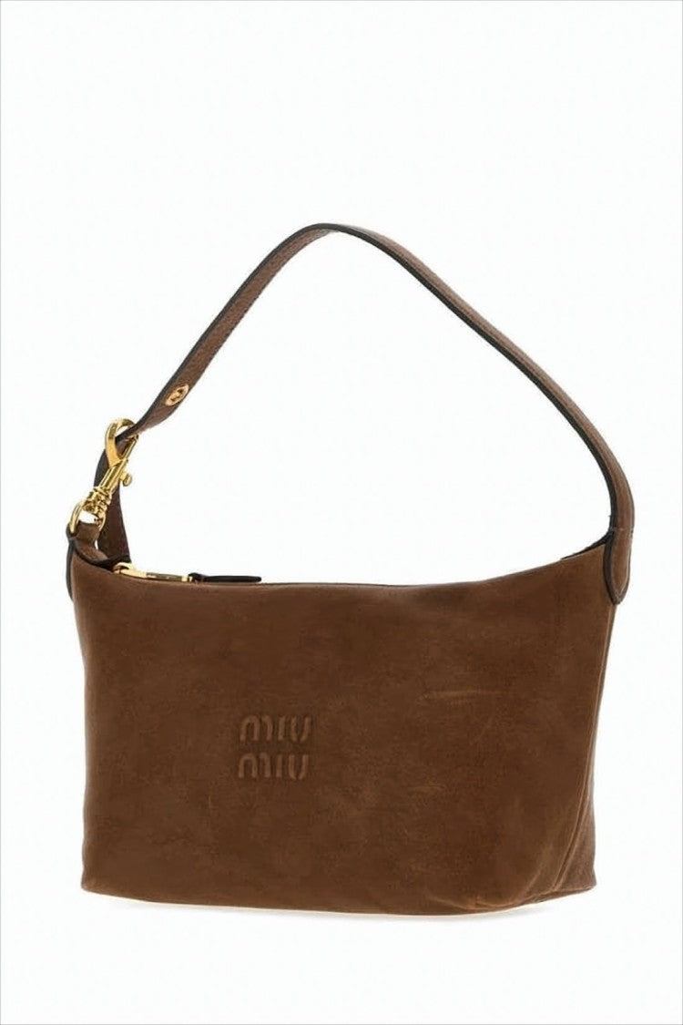 Miu Miu Smooth Grain Leather Croche Pouch