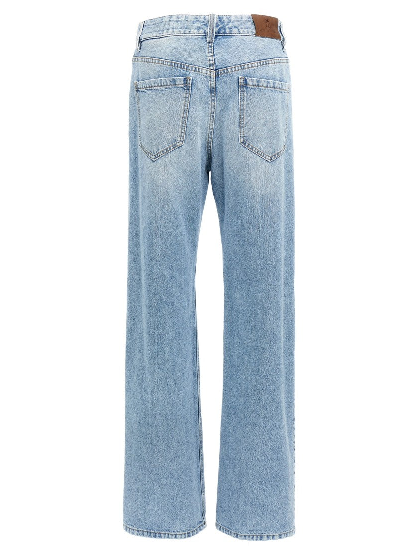 Brunello Cucinelli Delavé Cotton Denim Jeans