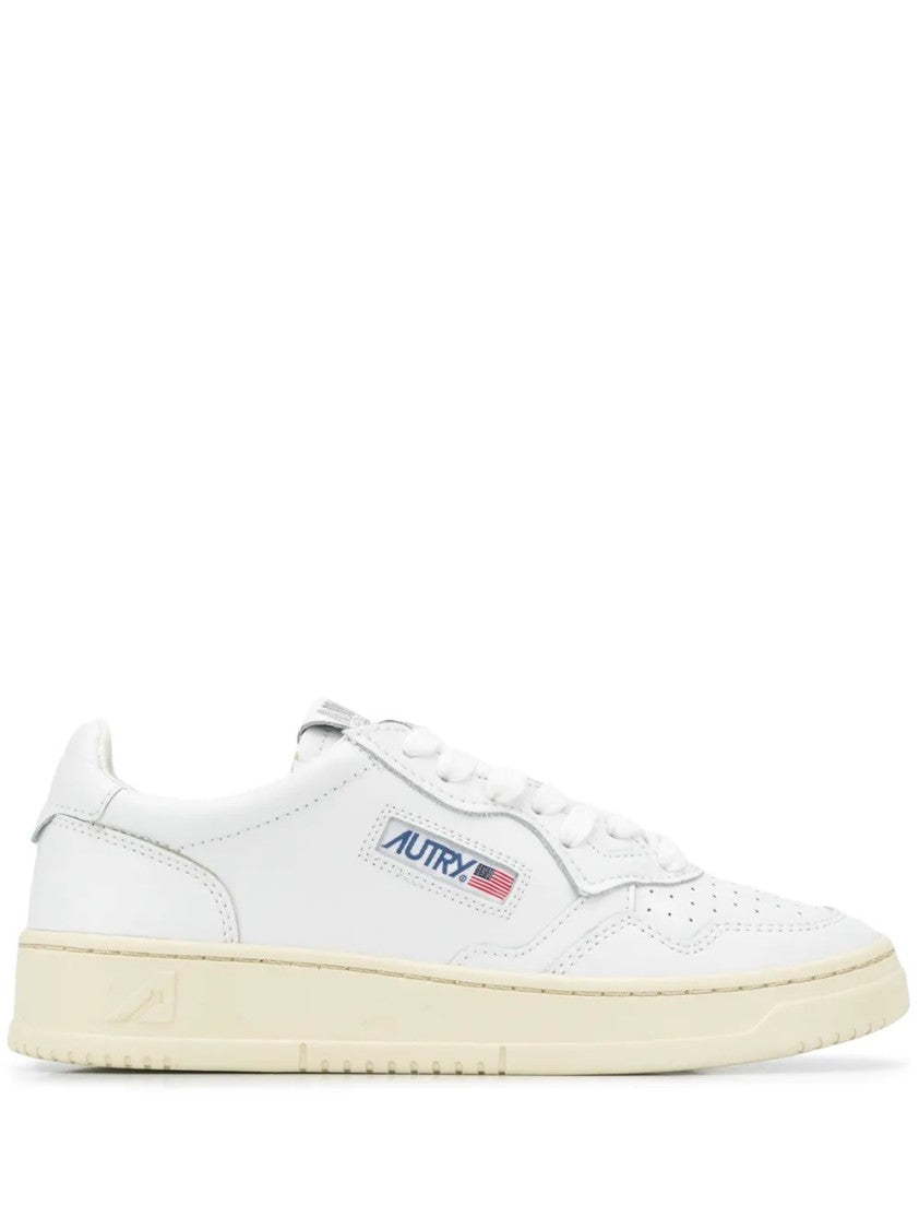 Autry Smooth Leather White Trainers