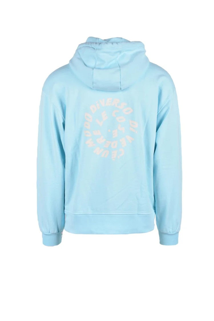 Bonsai Light Blue Cotton Sweatshirt
