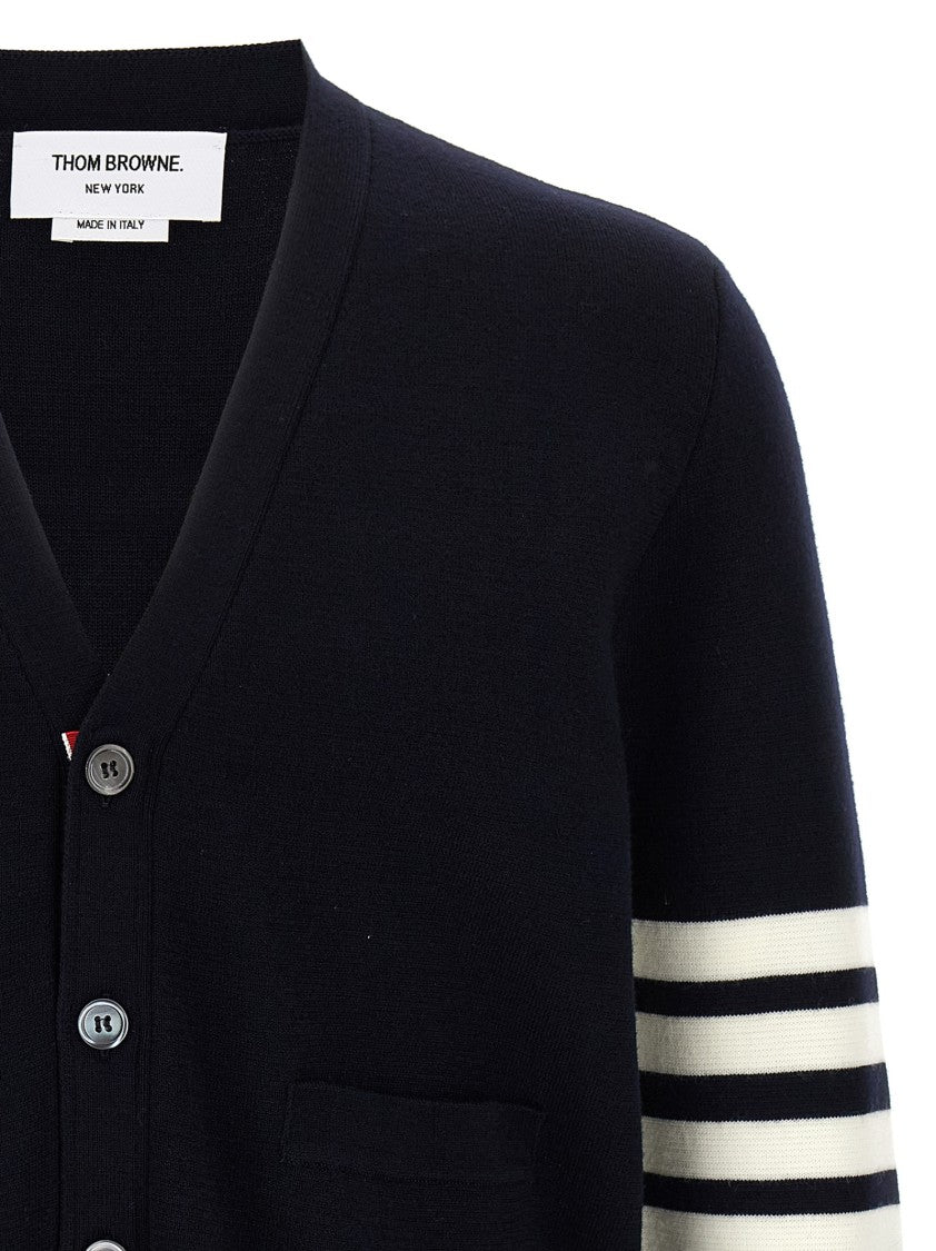 Thom Browne 4-Bar' Wool Cardigan