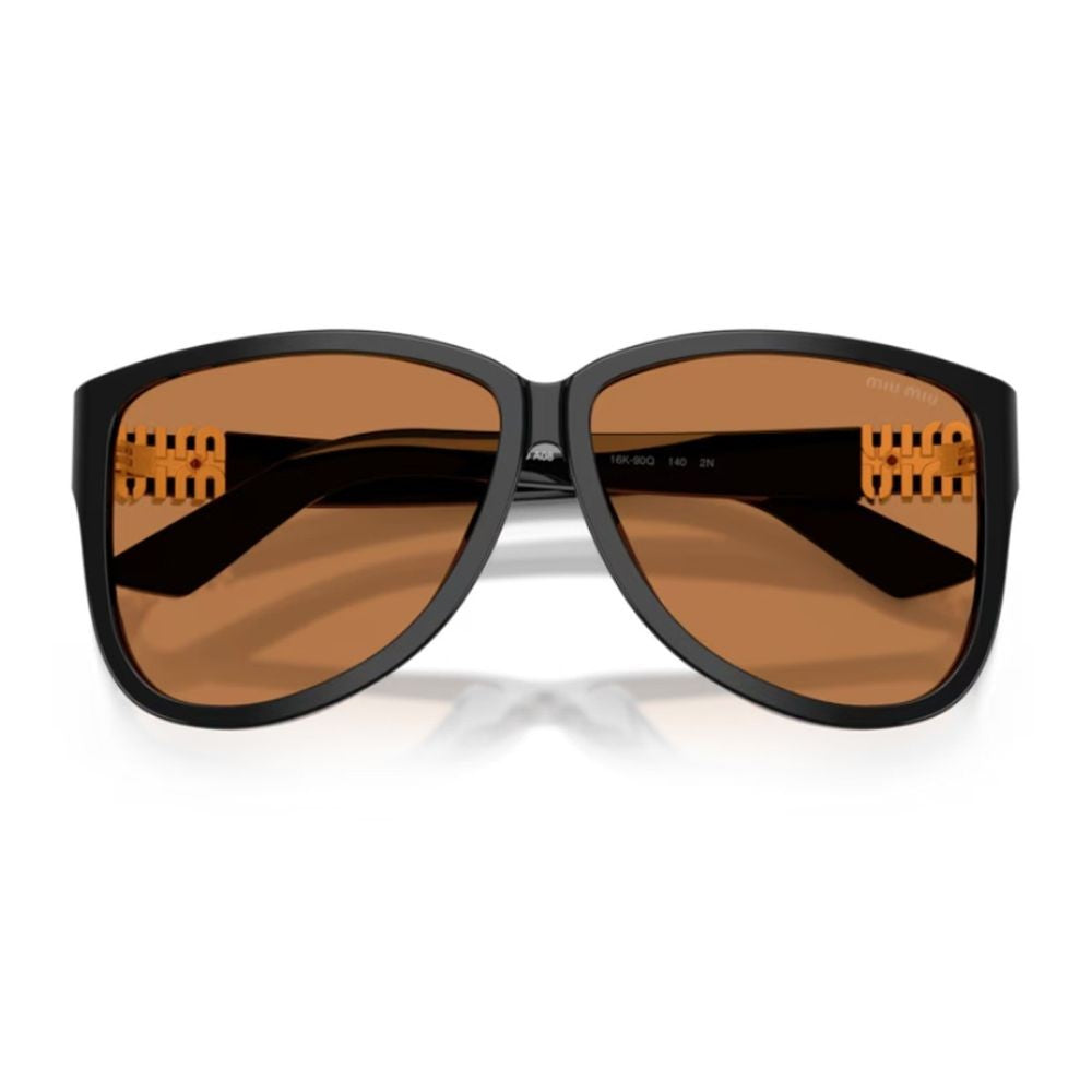 Miu Miu 0Mu A08s Miu Ombre Oversized Pilot Sunglasses